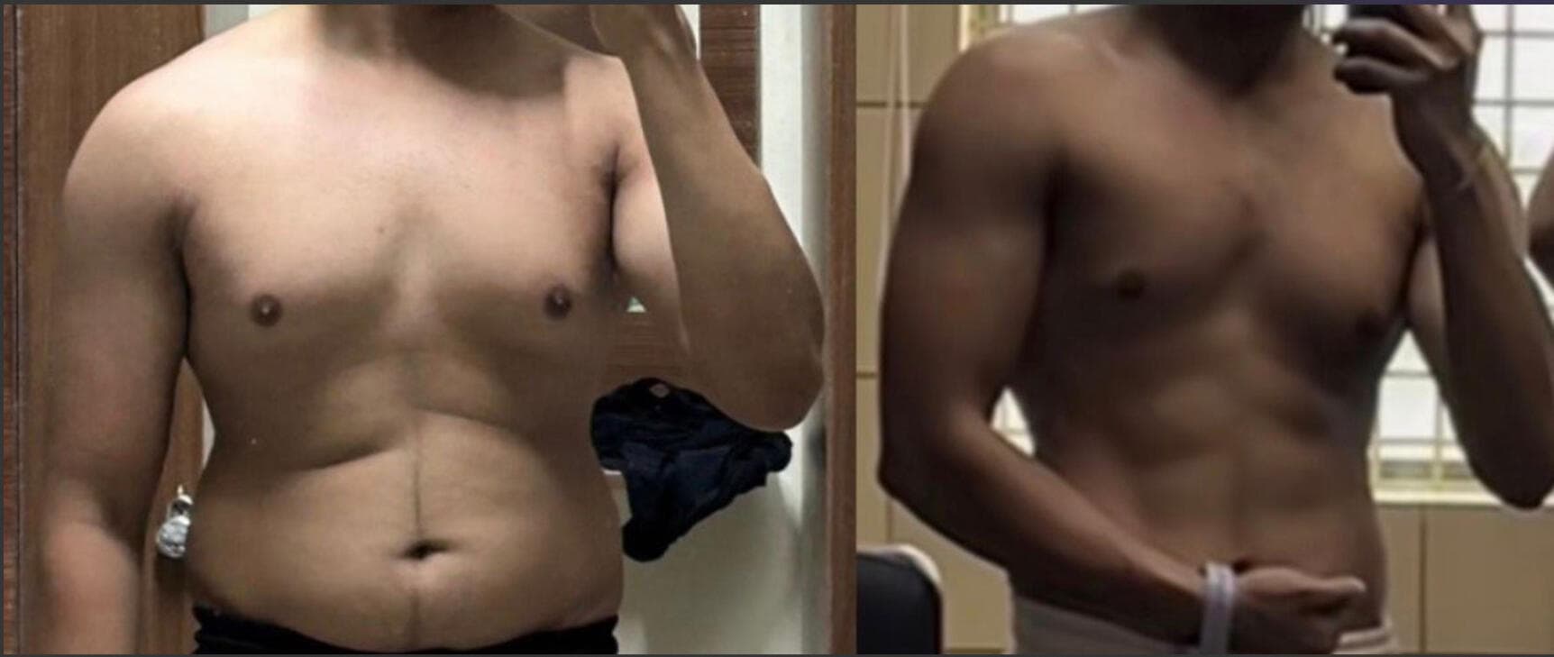 Garv - Team PL Garv 10-month transformation as a complete beginner, fat lost and muscle built, Pratyush Liftz client